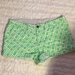 Funky green shorts